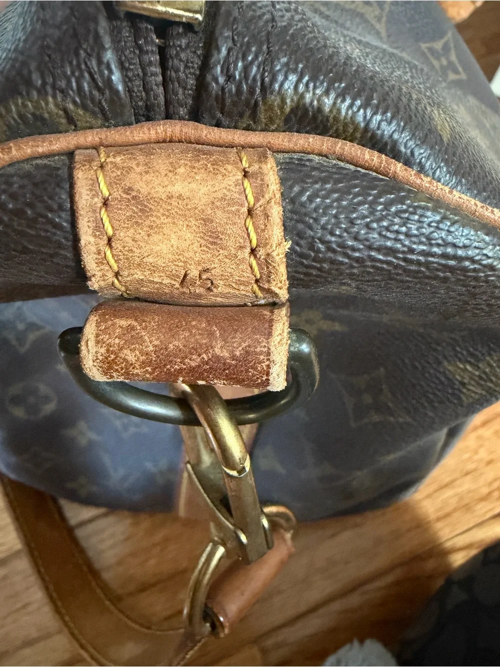 Louis Vuitton Monogram Keepall Bandoulière 45